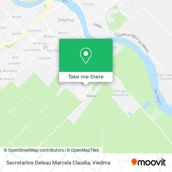 Secretarios-Deleau Marcela Claudia map