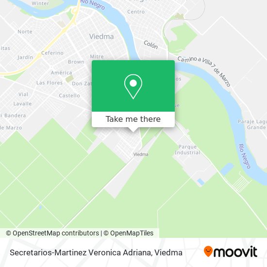 Secretarios-Martinez Veronica Adriana map