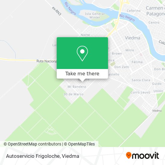 Mapa de Autoservicio Frigoloche