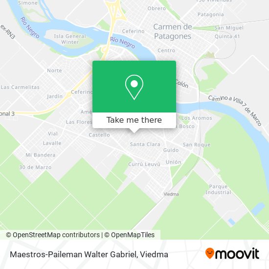 Maestros-Paileman Walter Gabriel map