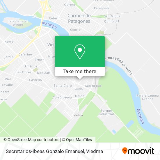 Secretarios-Ibeas Gonzalo Emanuel map