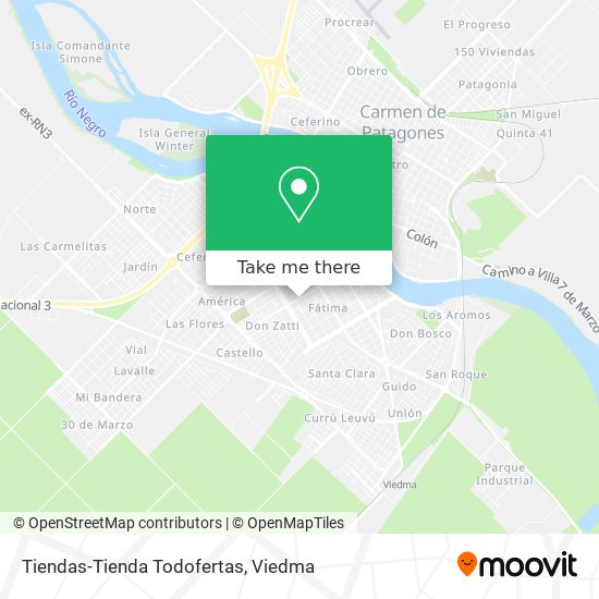 Mapa de Tiendas-Tienda Todofertas