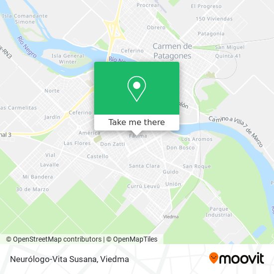 Mapa de Neurólogo-Vita Susana