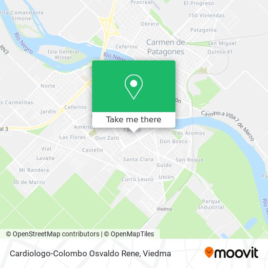 Cardiologo-Colombo Osvaldo Rene map
