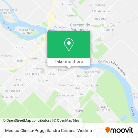 Mapa de Medico Clinico-Poggi Sandra Cristina