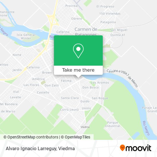 Alvaro Ignacio Larreguy map