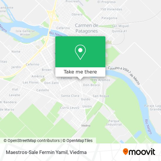 Maestros-Sale Fermin Yamil map