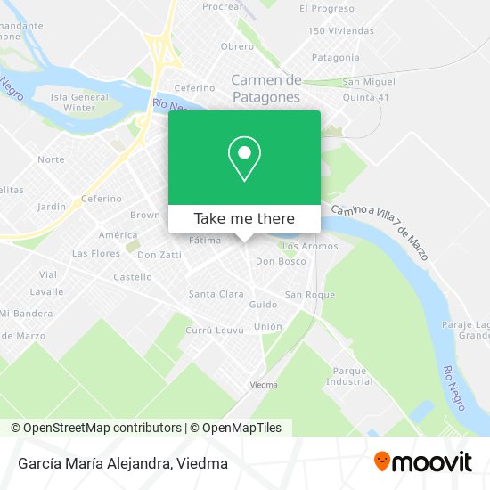 Mapa de García María Alejandra