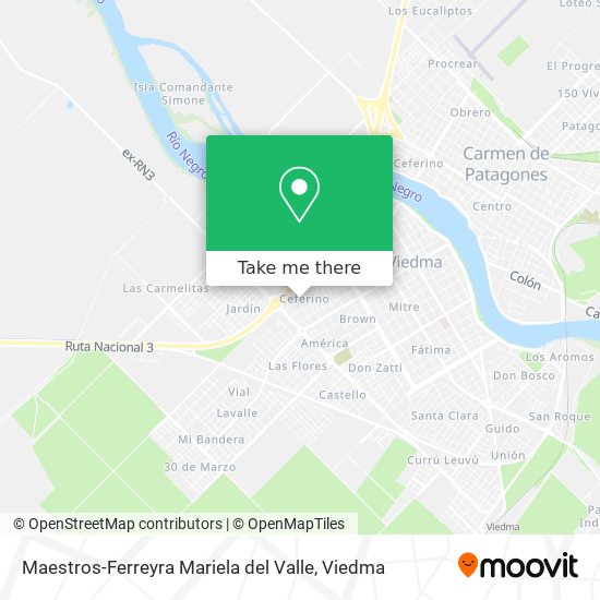 Mapa de Maestros-Ferreyra Mariela del Valle