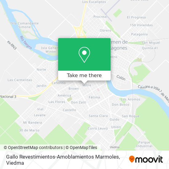 Gallo Revestimientos-Amoblamientos Marmoles map