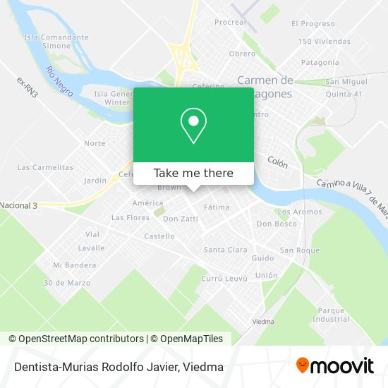 Dentista-Murias Rodolfo Javier map