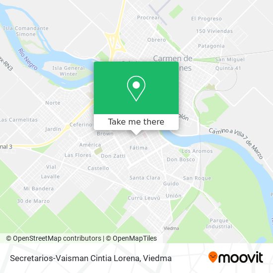 Secretarios-Vaisman Cintia Lorena map