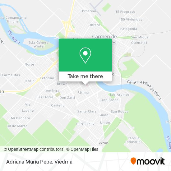 Adriana María Pepe map
