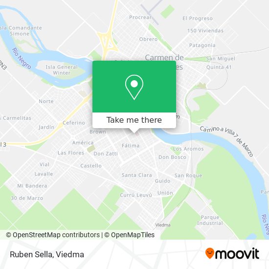 Mapa de Ruben Sella