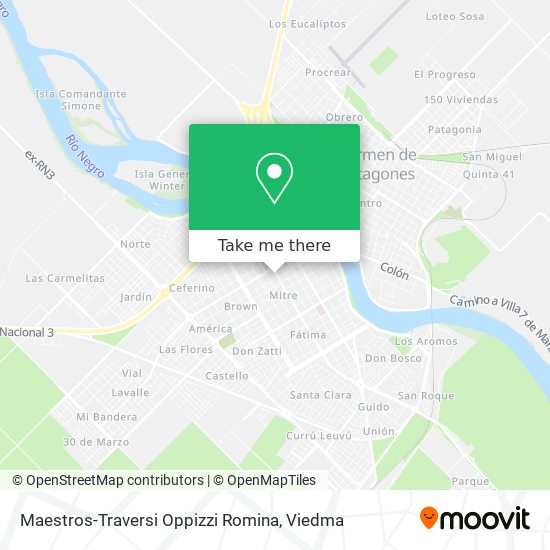 Maestros-Traversi Oppizzi Romina map