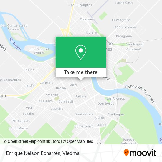 Mapa de Enrique Nelson Echarren