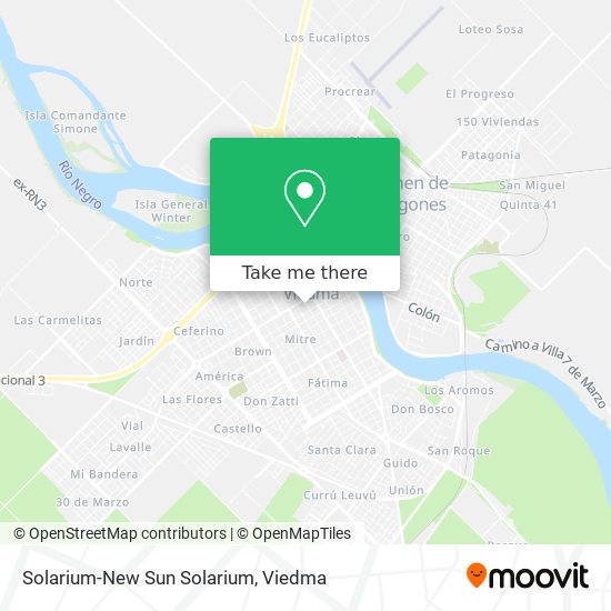 Solarium-New Sun Solarium map
