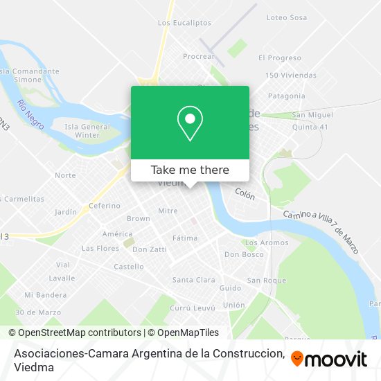 Mapa de Asociaciones-Camara Argentina de la Construccion
