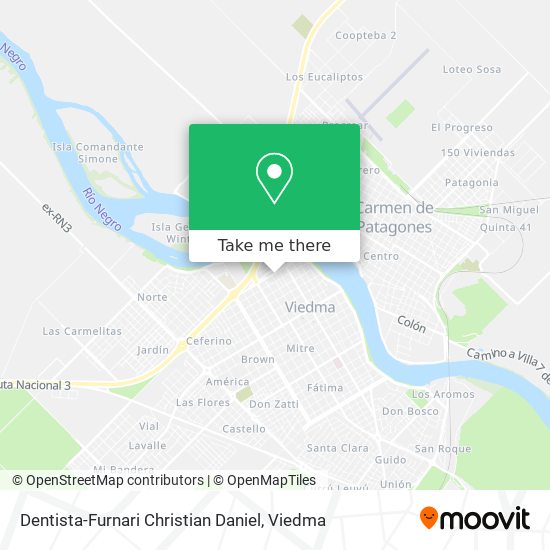 Mapa de Dentista-Furnari Christian Daniel
