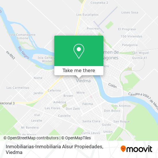 Inmobiliarias-Inmobiliaria Alsur Propiedades map