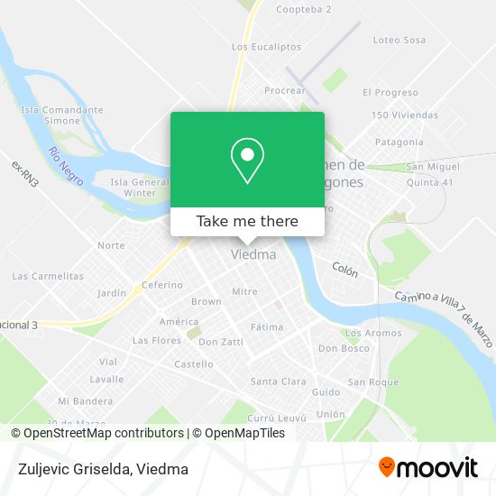 Mapa de Zuljevic Griselda