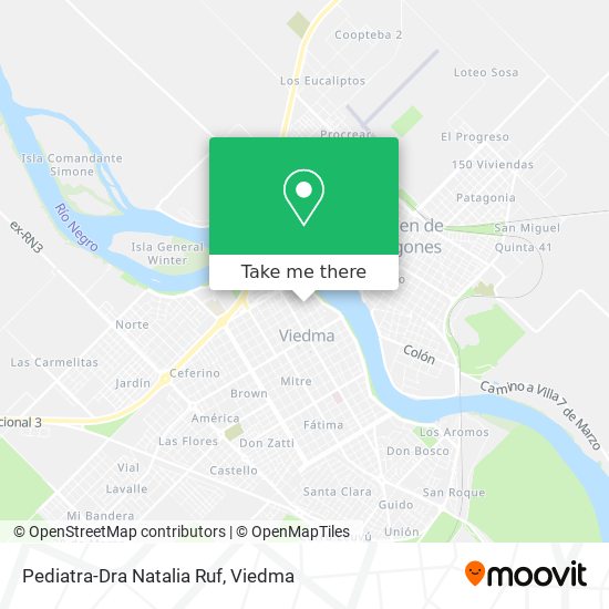 Pediatra-Dra Natalia Ruf map