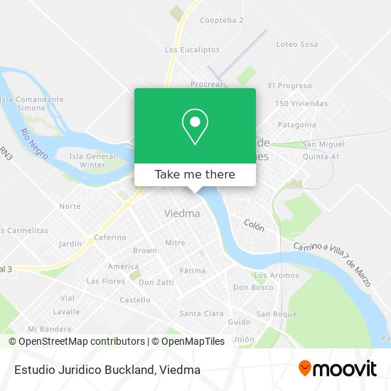 Estudio Juridico Buckland map
