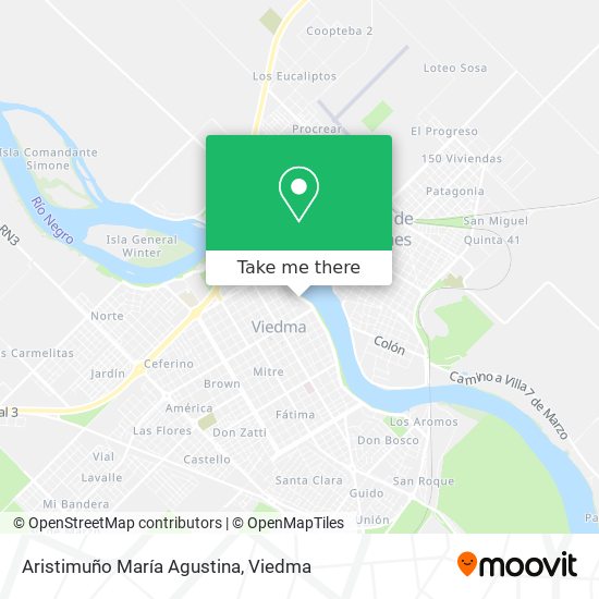 Aristimuño María Agustina map