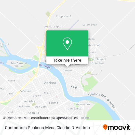 Contadores Publicos-Mesa Claudio D map