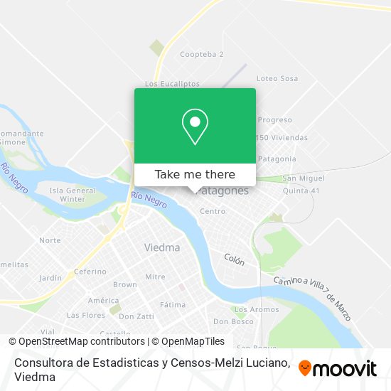 Consultora de Estadisticas y Censos-Melzi Luciano map