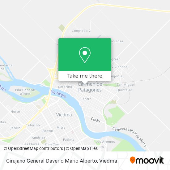 Cirujano General-Daverio Mario Alberto map