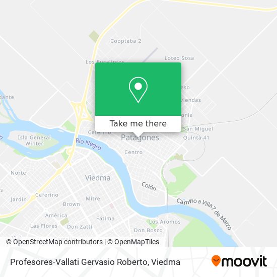 Mapa de Profesores-Vallati Gervasio Roberto