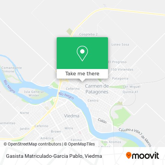 Mapa de Gasista Matriculado-Garcia Pablo
