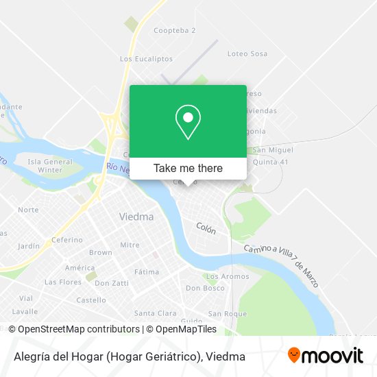 Alegría del Hogar (Hogar Geriátrico) map