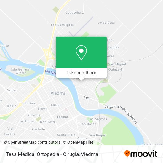 Tess Medical Ortopedia - Cirugia map