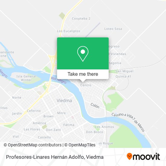 Mapa de Profesores-Linares Hernán Adolfo