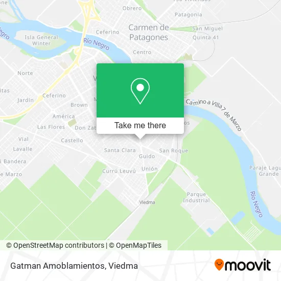 Gatman Amoblamientos map