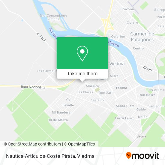 Nautica-Artículos-Costa Pirata map