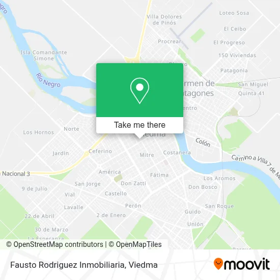 Fausto Rodriguez Inmobiliaria map