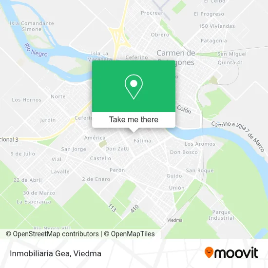 Inmobiliaria Gea map