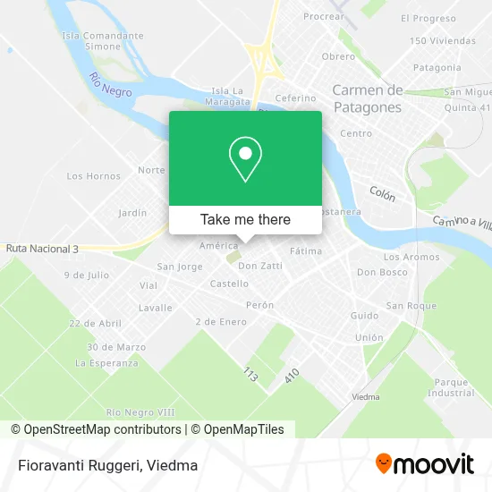 Fioravanti Ruggeri map