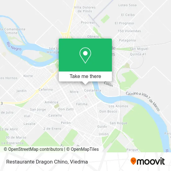 Restaurante Dragon Chino map