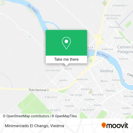Minimercado El Chango map
