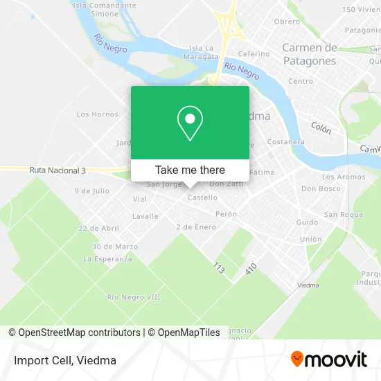 Import Cell map