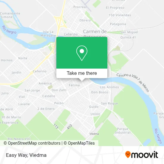 Easy Way map