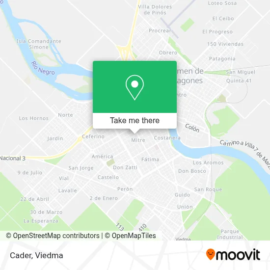 Cader map