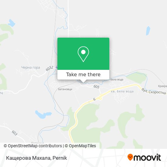 Кащерова Махала map