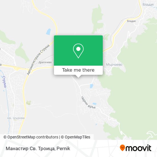 Манастир Св. Троица map