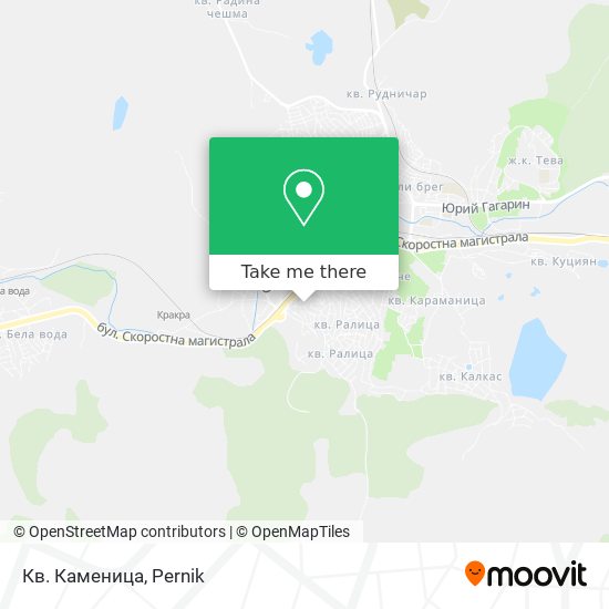 Кв. Каменица map