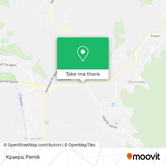 Кракра map
